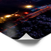 Washington DC United States Capitol in Dusk Poster (Hoek)