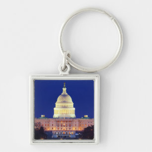 Washington DC United States Capitol in Dusk Sleutelhanger