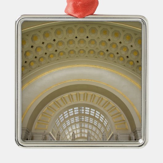 WASHINGTON, DC. USA. Binnenlandse post van de Unie Metalen Ornament (Voorkant)