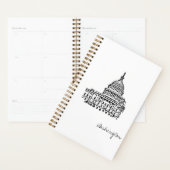 Washington DC USA Capitol Sketch Planner (Display)