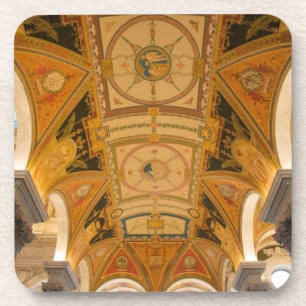 WASHINGTON, DC. USA. Plafond tweede verdieping Drankjes Onderzetter