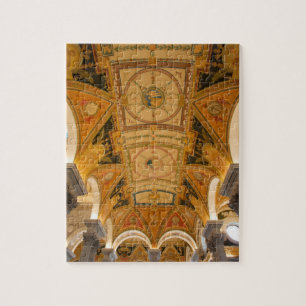 WASHINGTON, DC. USA. Plafond tweede verdieping Legpuzzel