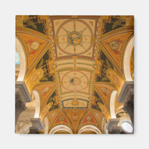 WASHINGTON, DC. USA. Plafond tweede verdieping Magneet