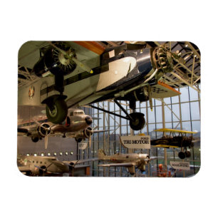 WASHINGTON, DC. USA. Vliegtuig weergegeven in Magneet