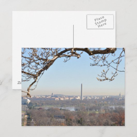 Washington DC van Arlington House Briefkaart (Voorkant / Achterkant)