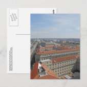 Washington DC van de Oude Post Tower van de Kantoo Briefkaart (Voorkant / Achterkant)