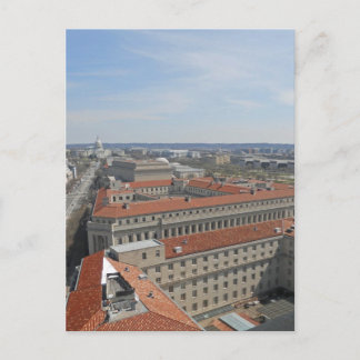 Washington DC van de Oude Post Tower van de Kantoo Briefkaart