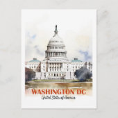Washington DC Verenigde Staten Beroemde Reisplaats Briefkaart (Voorkant)