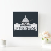 Washington DC Vierkante Klok (Huis)