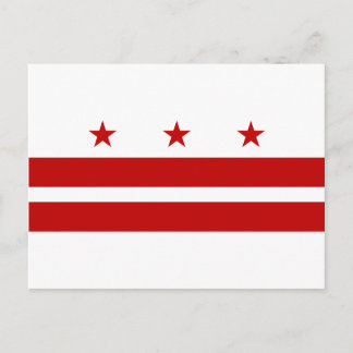 Washington DC-vlag Briefkaart