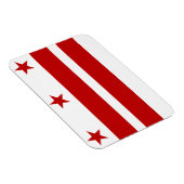 Washington DC vlag Magneet (Rechterzijde)