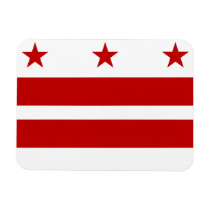 Washington DC vlag Magneet