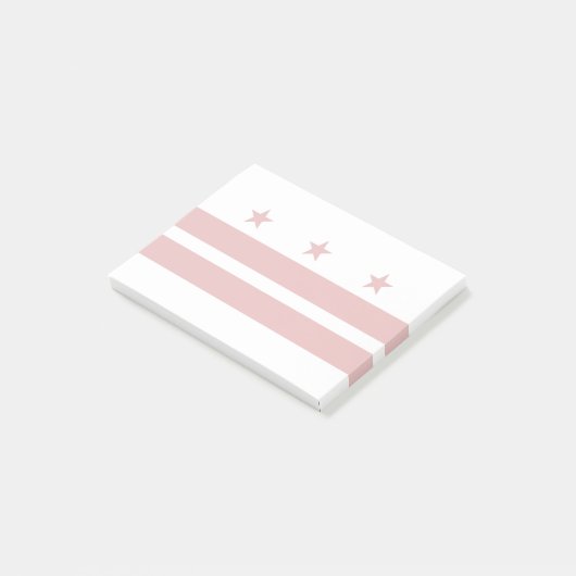 Washington DC-vlag Post-it® Notes (Schuin)