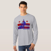 Washington DC-vlag T-shirt (Voorkant volledig)