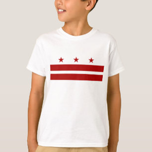 Washington DC-vlag T-shirt