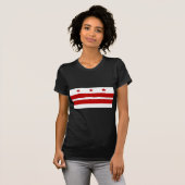 Washington DC-vlag T-shirt (Voorkant volledig)
