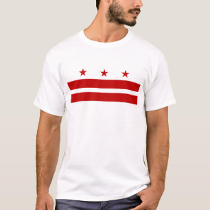Washington DC-vlag T-shirt