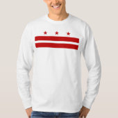 Washington DC-vlag T-shirt (Voorkant)