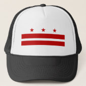 Washington DC-vlag Trucker Pet (Voorkant)