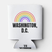 Washington DC - Washington briefkaarten - Washingt Blikjeskoeler (Achterkant)