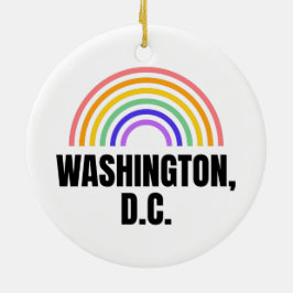 Washington DC - Washington briefkaarten - Washingt Keramisch Ornament