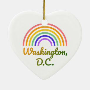 Washington DC - Washington briefkaarten - Washingt Keramisch Ornament