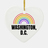 Washington DC - Washington Keramisch Ornament (Voorkant)