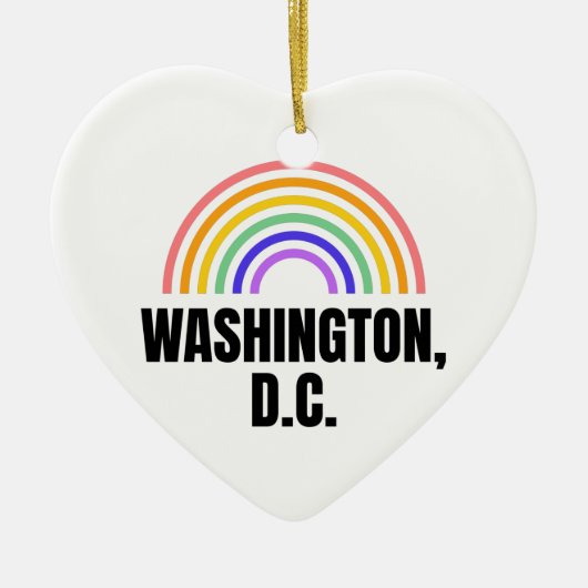 Washington DC - Washington Keramisch Ornament (Voorkant)