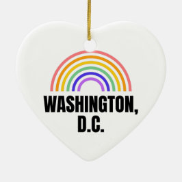 Washington DC - Washington Keramisch Ornament