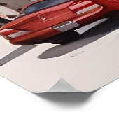 Washington DC waterverf kunst Poster (Hoek)