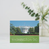 Washington DC White House Briefkaart (Staand voorkant)