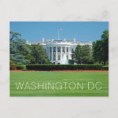Washington DC White House Briefkaart (Voorkant)