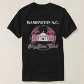 Washington DC White House Cherry Blossom T-shirt (Design voorkant)