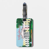 Washington DC - Witte Huis Bagagelabel (Achterkant verticaal)