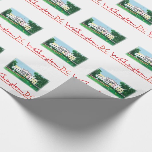 Washington DC - Witte Huis Cadeaupapier (Hoek)