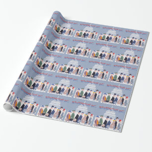 Washington DC Wrapping Paper Cadeaupapier
