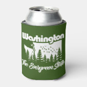 Washington de Evergreen-staat Blikjeskoeler (Blikje Voorkant)