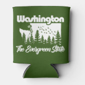 Washington de Evergreen-staat Blikjeskoeler (Voorkant)