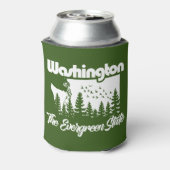 Washington de Evergreen-staat Blikjeskoeler (Blikje Achterkant)