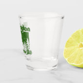 Washington de Evergreen-staat Shot Glas (Rechts)