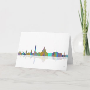 Washington, de Horizon van gelijkstroom Kaart