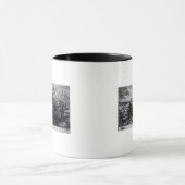 Washington die de Delaware passeert Mok (Midden)