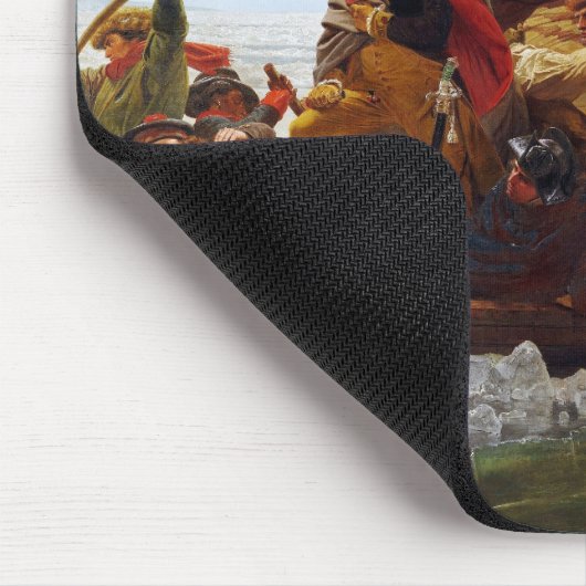 Washington die de Delaware passeert Muismat (Hoek)