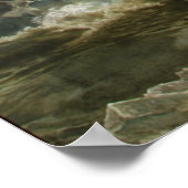 Washington die de Delaware passeert Poster (Hoek)