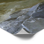 Washington die de Delaware passeert Poster (Hoek)