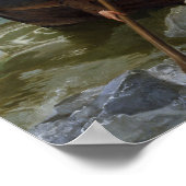 Washington die de Delaware passeert Poster (Hoek)