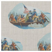 Washington die de Delaware passeert Stof (Close Up)