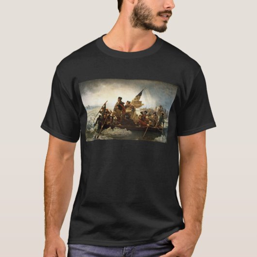 Washington die de Delaware passeert T-shirt (Voorkant)