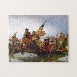 Washington die de Delaware Puzzle passeert Legpuzzel