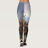 Washington die de Delaware USA kruist Leggings (Achterkant)